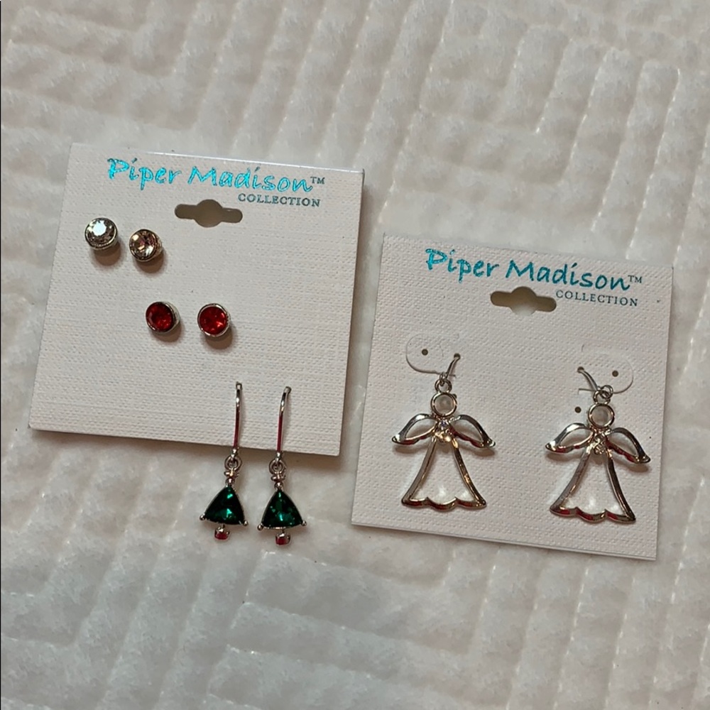 🎁 Piper Madison Christmas Holiday Earrings